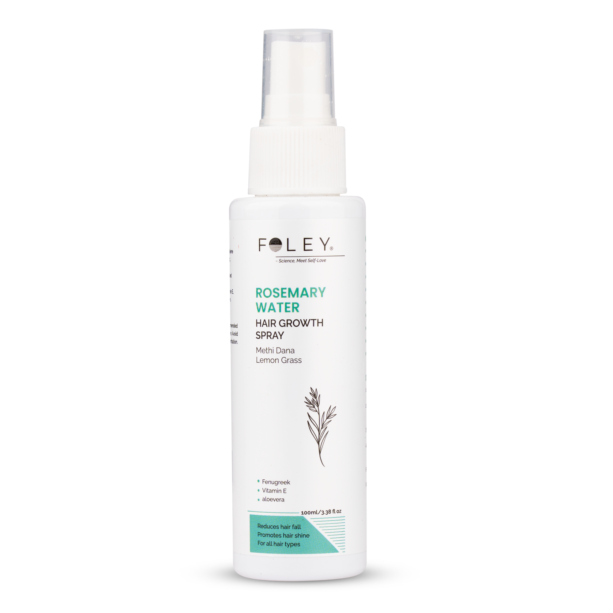 Rosemary water hair growth sprey