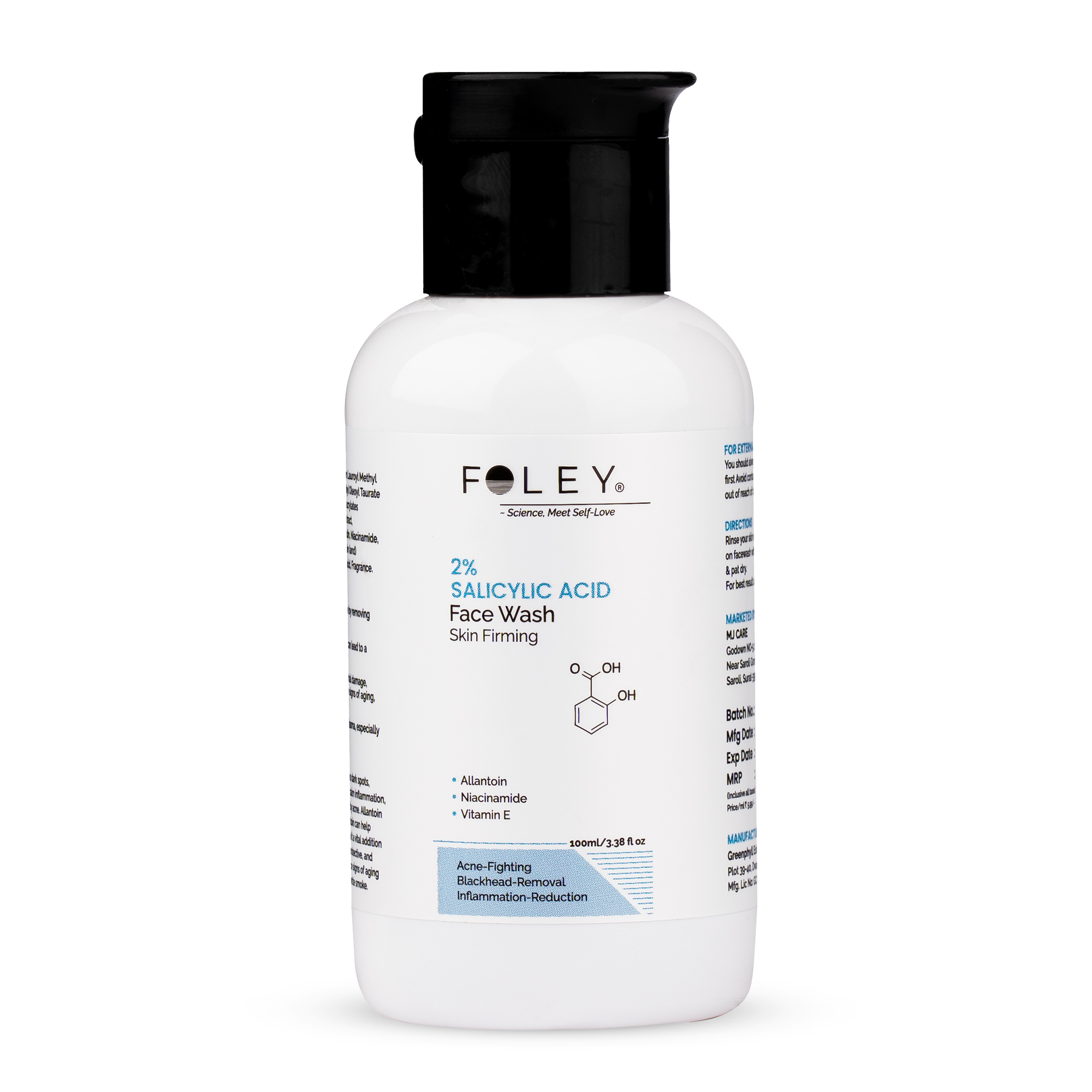 Salicylic face wash
